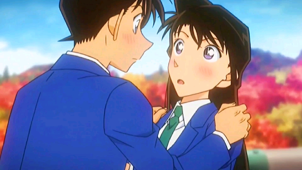 【柯南工藤修学旅行,小兰被称"工藤太太"新一和小兰官宣恋情.