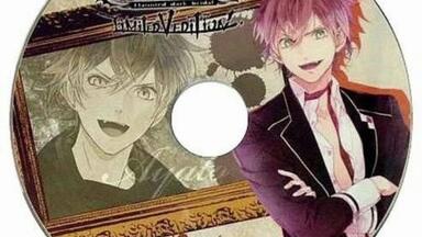 前野智昭 直筆サイン色紙「DIABOLIK LOVERS Para-Selene