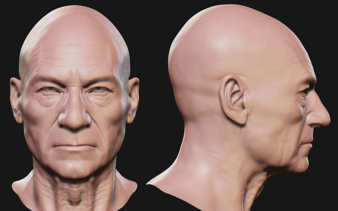 【3d游戏建模】maya次世代写实人物--x博士