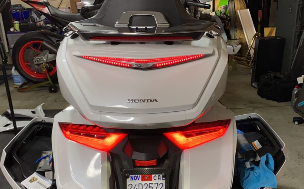 金翼 改 goldstrike led 尾箱 高位刹车灯 转向灯 行车灯组