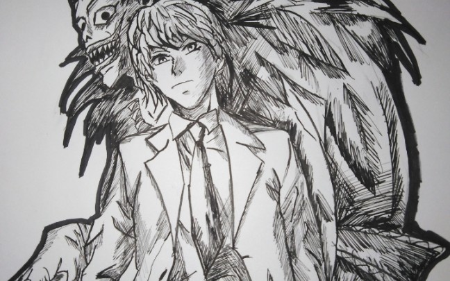 【死亡笔记】夜神月纯手绘