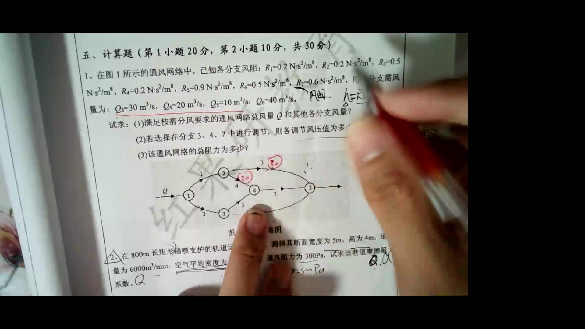 第六章通风网络风量分配与调节哔哩哔哩bilibili