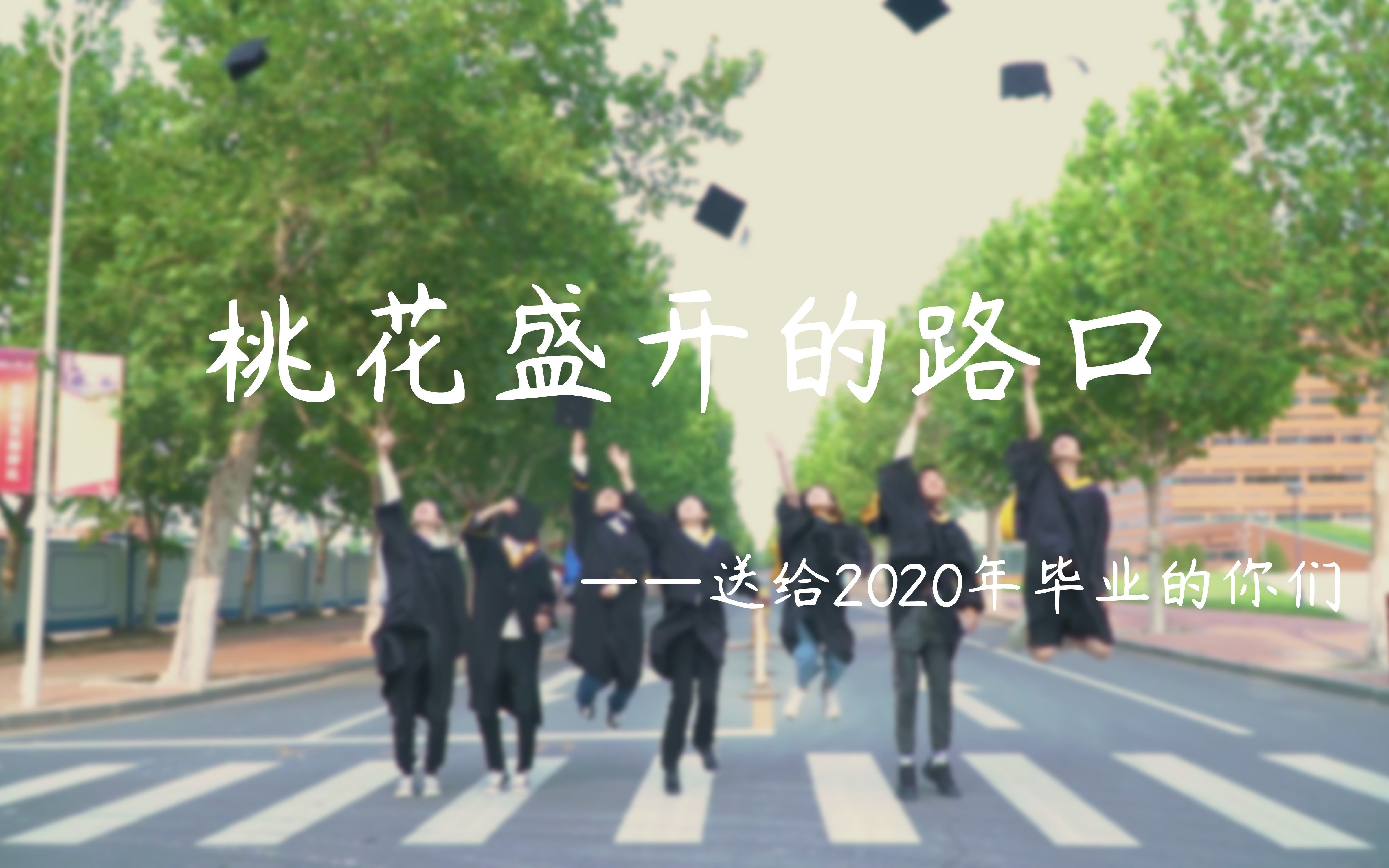 [图]2020毕业季MV丨《桃花盛开的路口》