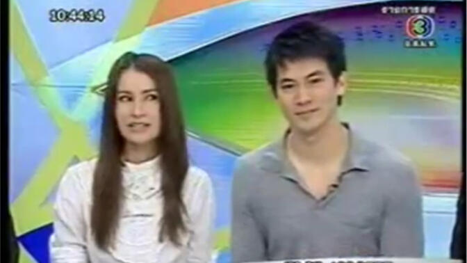 【泰剧】ken ann上3台娱乐新闻宣传《临时天堂》【完整版 考古】