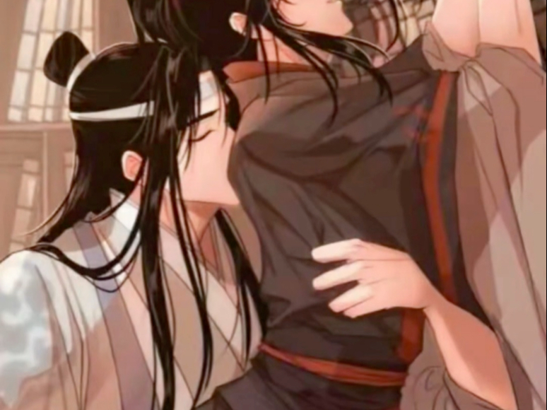 动漫版忘羡在静室. 这画风,怎么样?