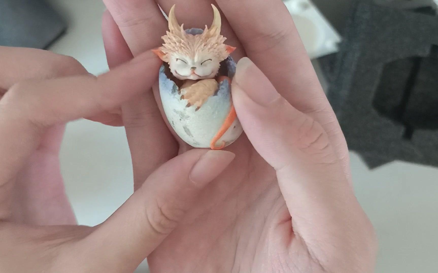 【开箱】萌萌的龙蛋(手办)