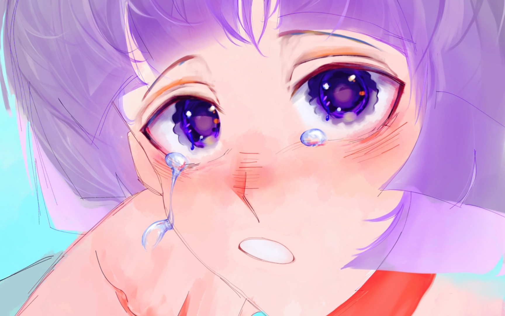 【绘画过程】小土豪哥哭哭