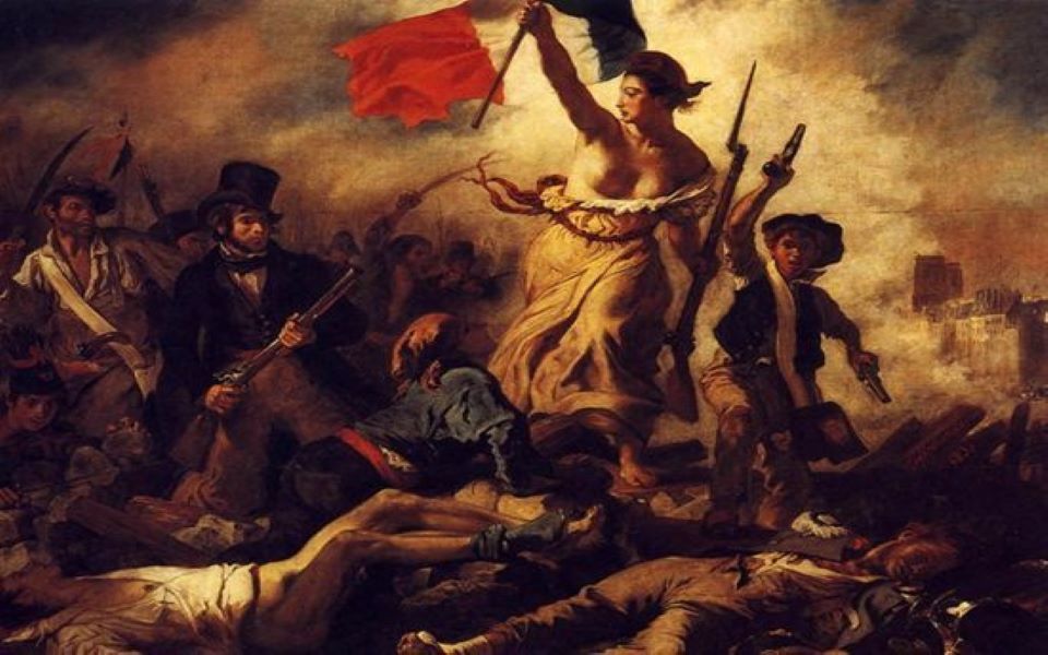 法国名画鉴赏——自由引导人民(la libert㩠guidant le peuple)(上)哔哩哔哩bilibili