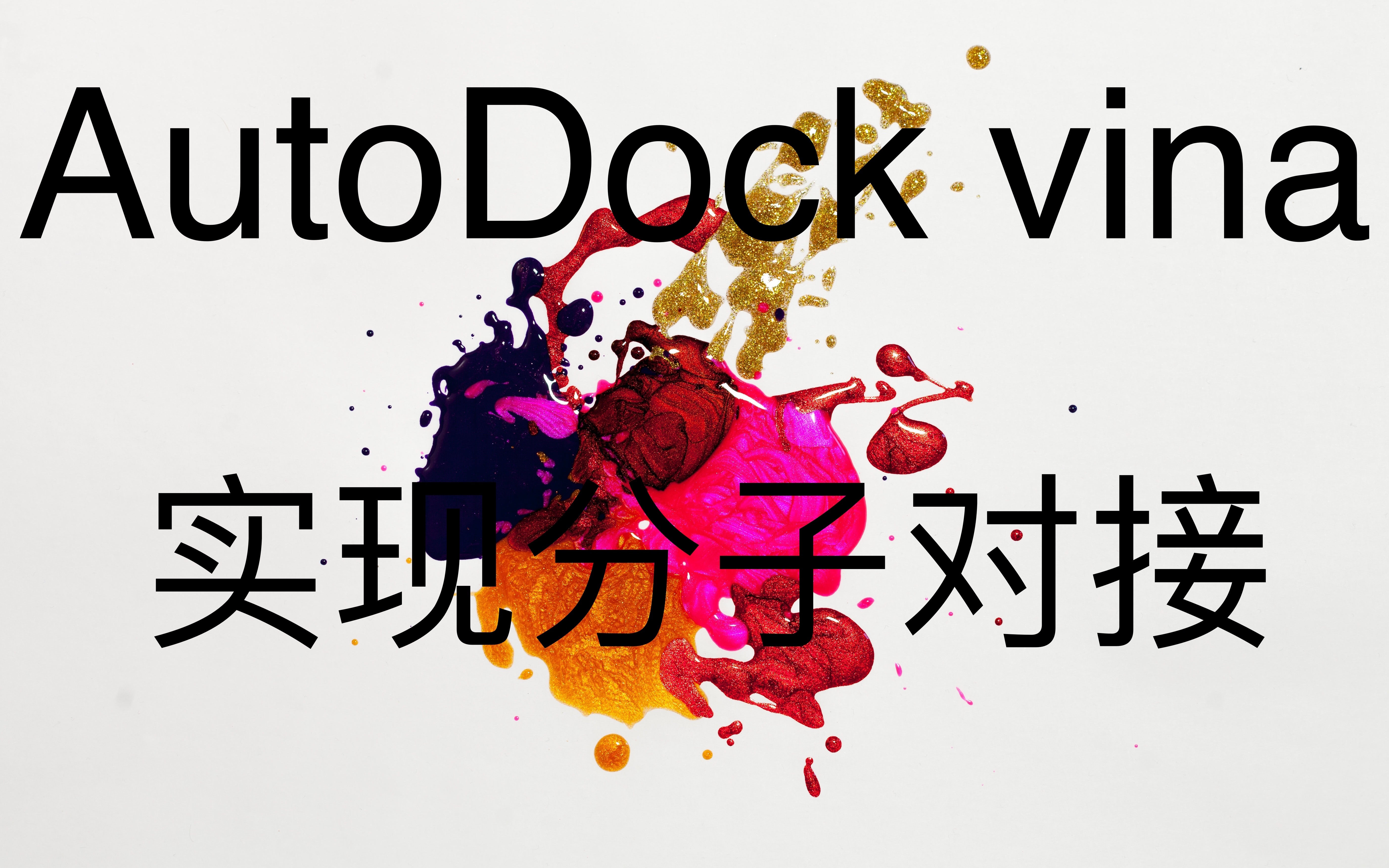 生物人必学系列利用autodockvina进行分子对接一