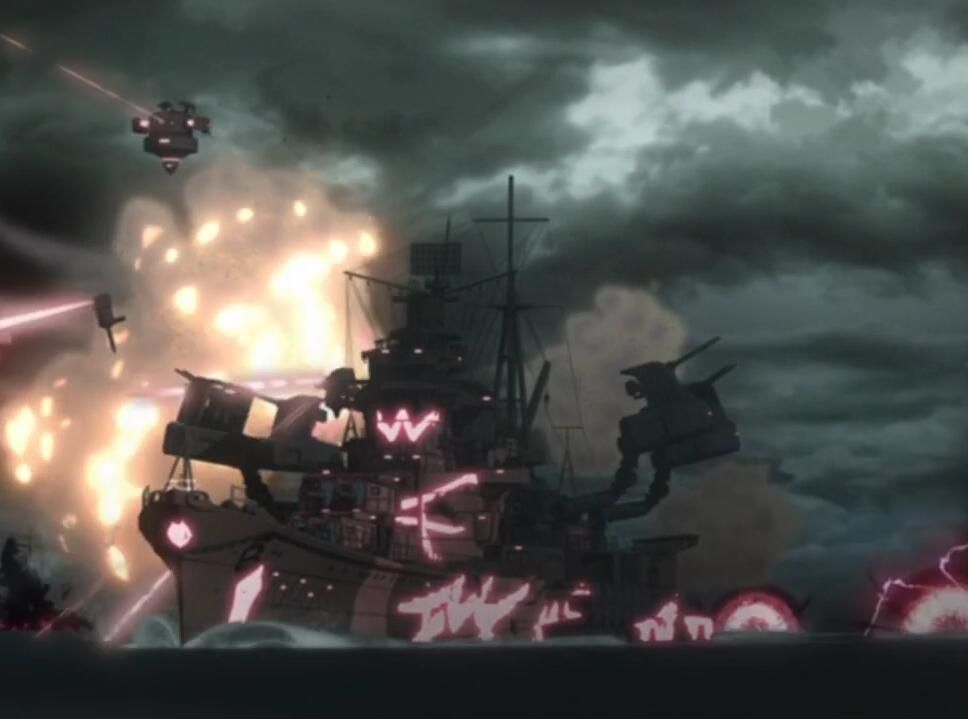 【战舰世界】人类联合海军大战海雾舰队的珍贵影像