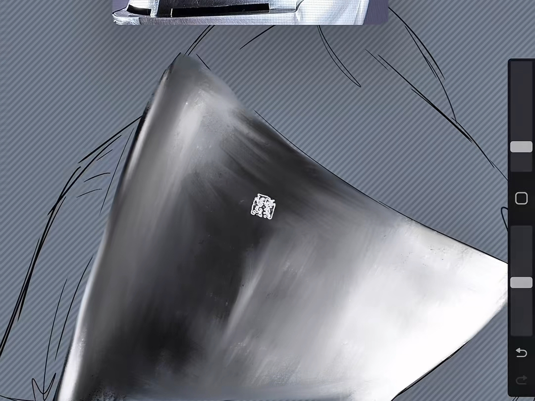 金属光泽的一些简单画法，你学会了吗