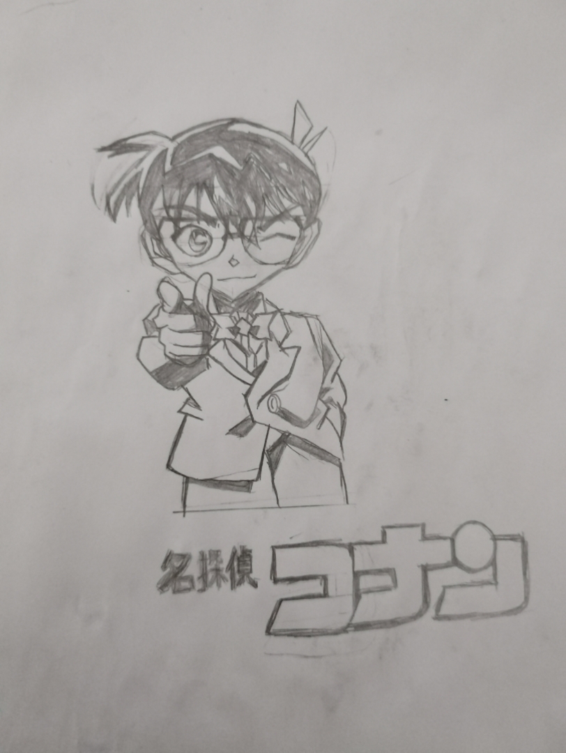 一周画一个柯南人物(第一周)