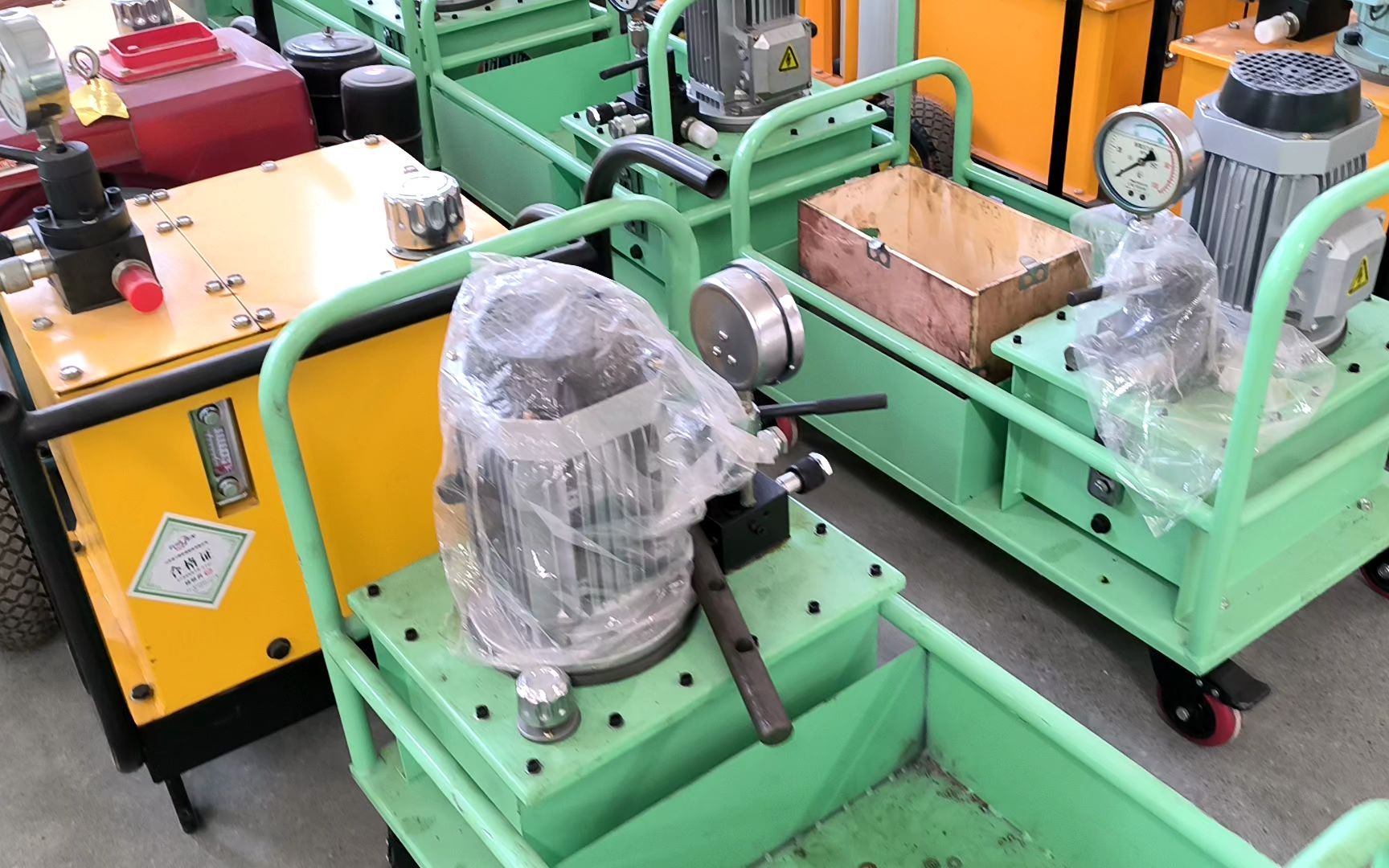 液压板换扳手 电动液压夹紧器 换热器拆装用液压扳手 #液压板换扳手