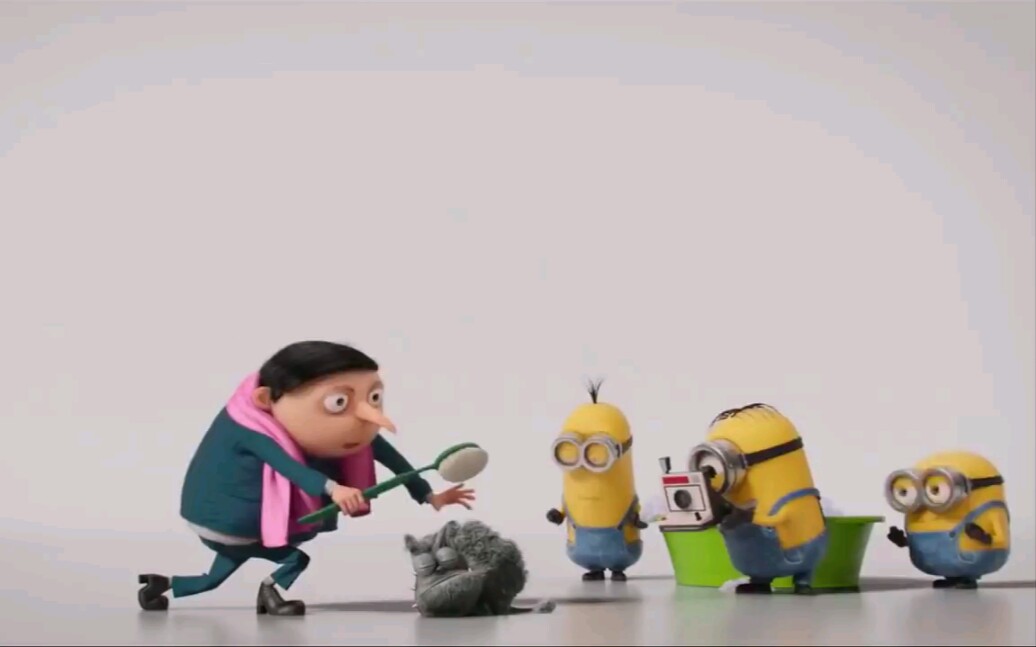 【小黄人】Minions  With Young Gru HD哔哩哔哩bilibili