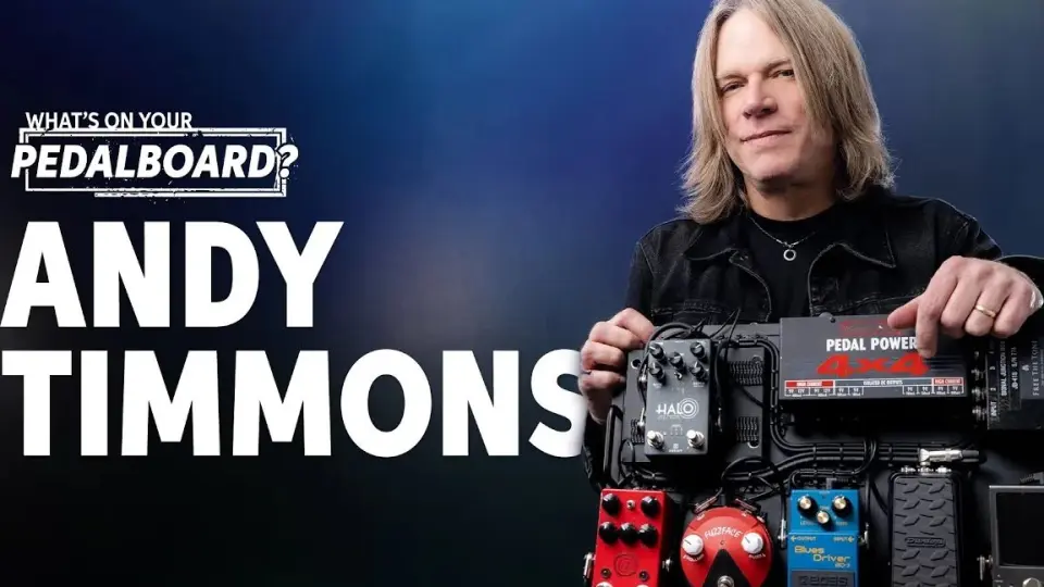 AT的小板子】Andy Timmons' Pedalboard What's on Your Pedalboard_哔