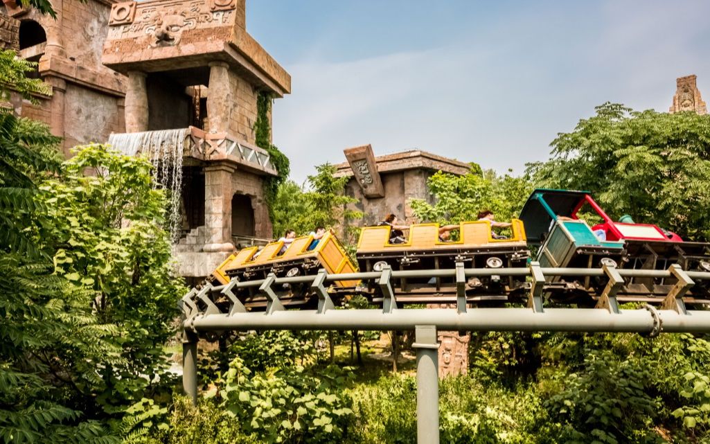 2020-12-5北京欢乐谷-丛林飞车手录-第一视角