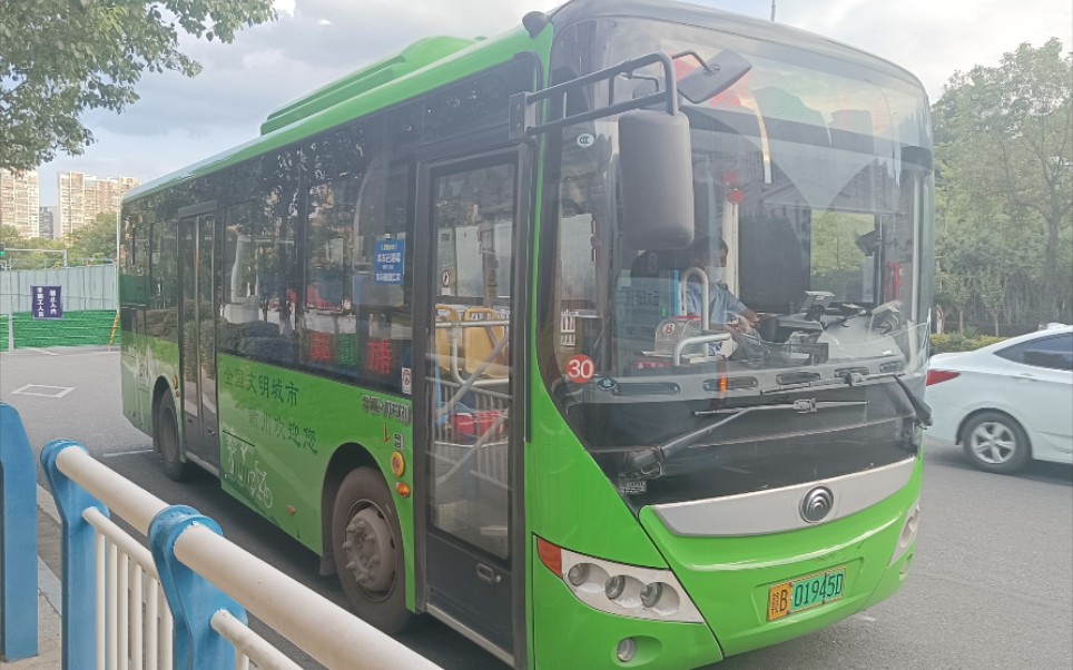 pov52赣州公交30路兴国路公交枢纽–华劲纸业全程pov