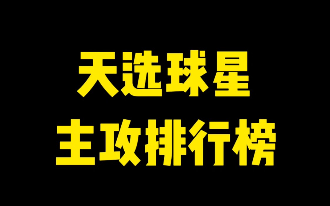 [图]【最强NBA】天选球星主攻排行