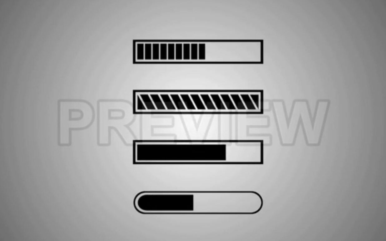 [图]动态透明loading进度加载图标素材包（12组）