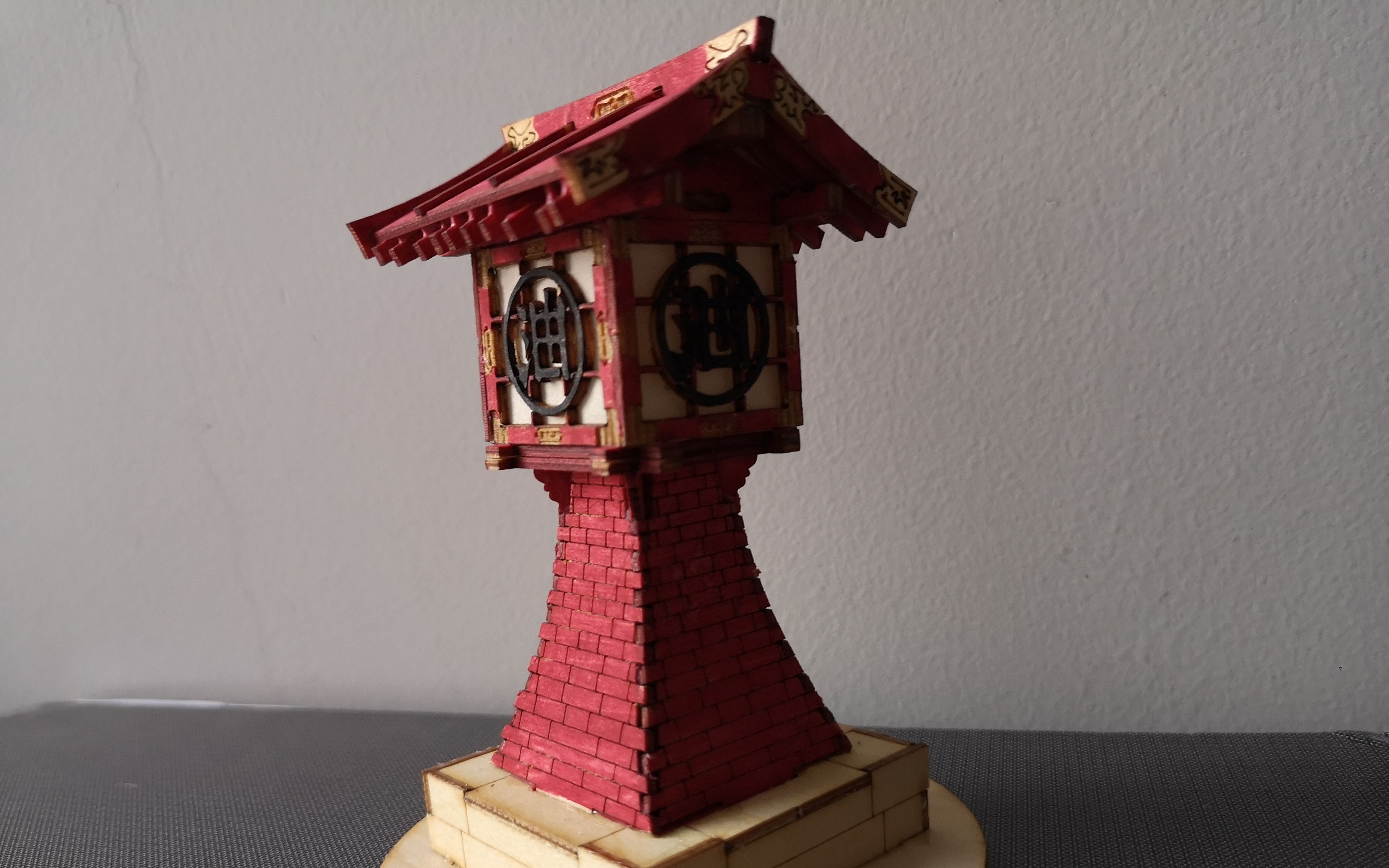 千与千寻油屋周边灯的制作过程