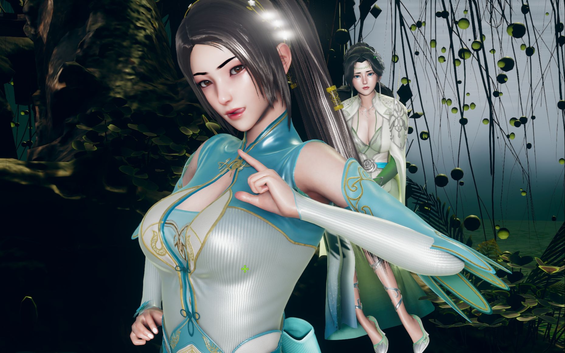 【4k】斗破苍穹mmd:纳兰嫣然:这首歌我只敢背对着师尊唱,不知道师傅