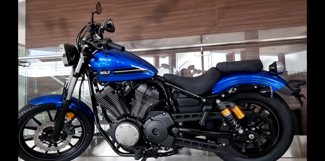 雅马哈yamaha bolt r 2021 impact blue 942cc螺栓_哔哩哔哩_bilibili