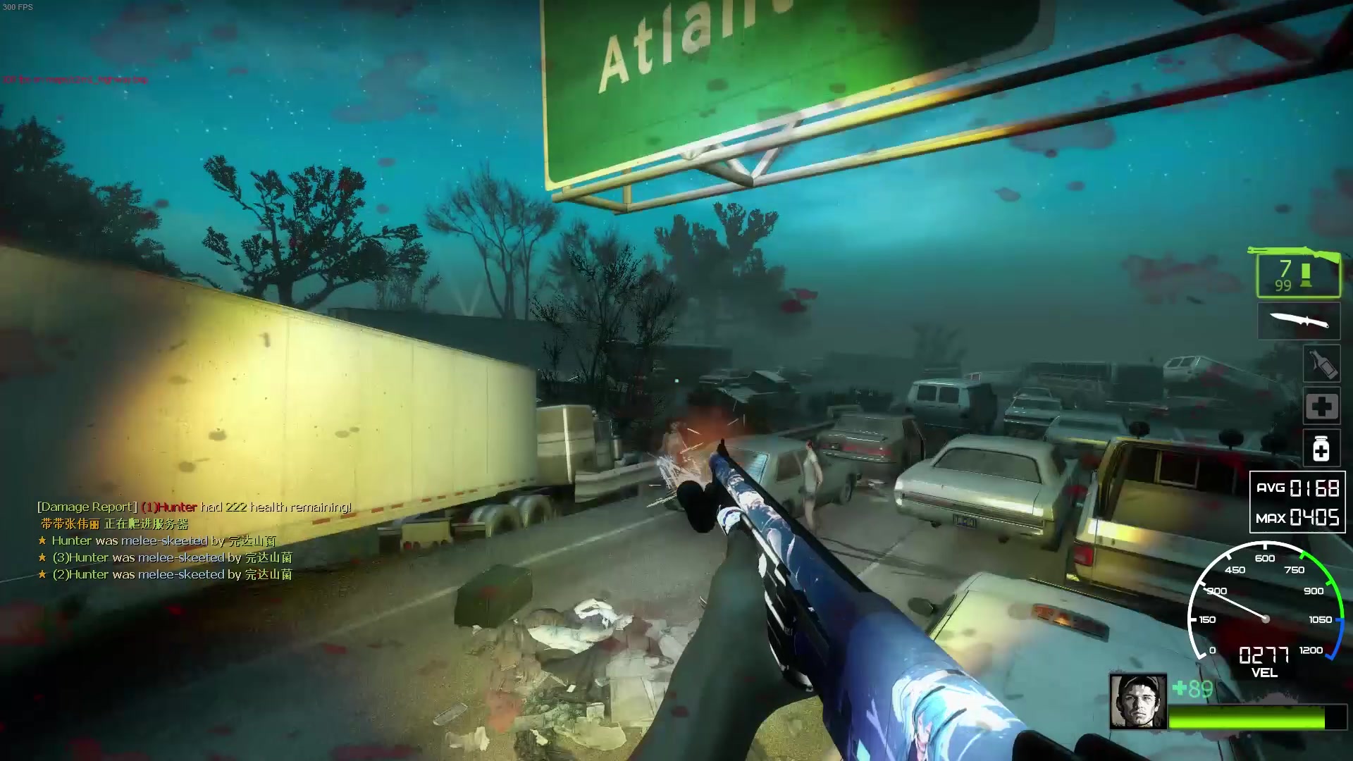 求生之路2 hunter 4特16秒