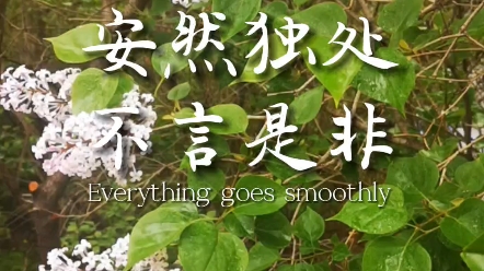 我非孤独不合群,只恐人情未必真!