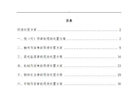 【现场处置方案】【汇编】化工企业事故现场处置方案汇编哔哩哔哩bilibili