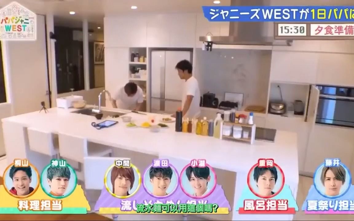 [图]爸爸夾尼WEST ＃17流しそうめん遂に完成 (CUT)