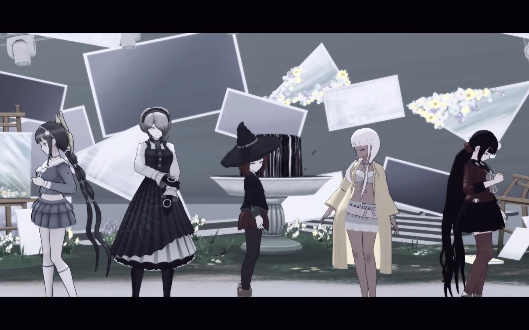 【弹丸论破mmd】限りなく灰色へ(夜长安吉&茶柱转子&梦野秘密子&东条