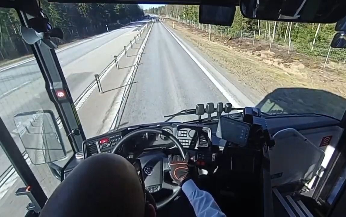 【巴士驾驶】斯堪尼亚巴士驾驶,第一视角前方展望