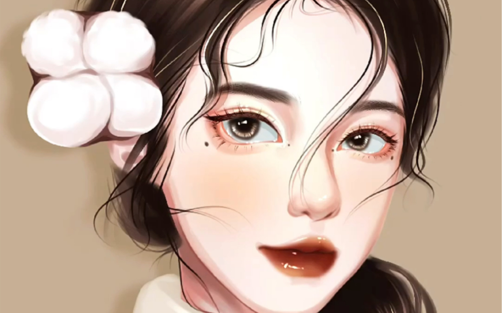 procreate绘画过程_哔哩哔哩_bilibili