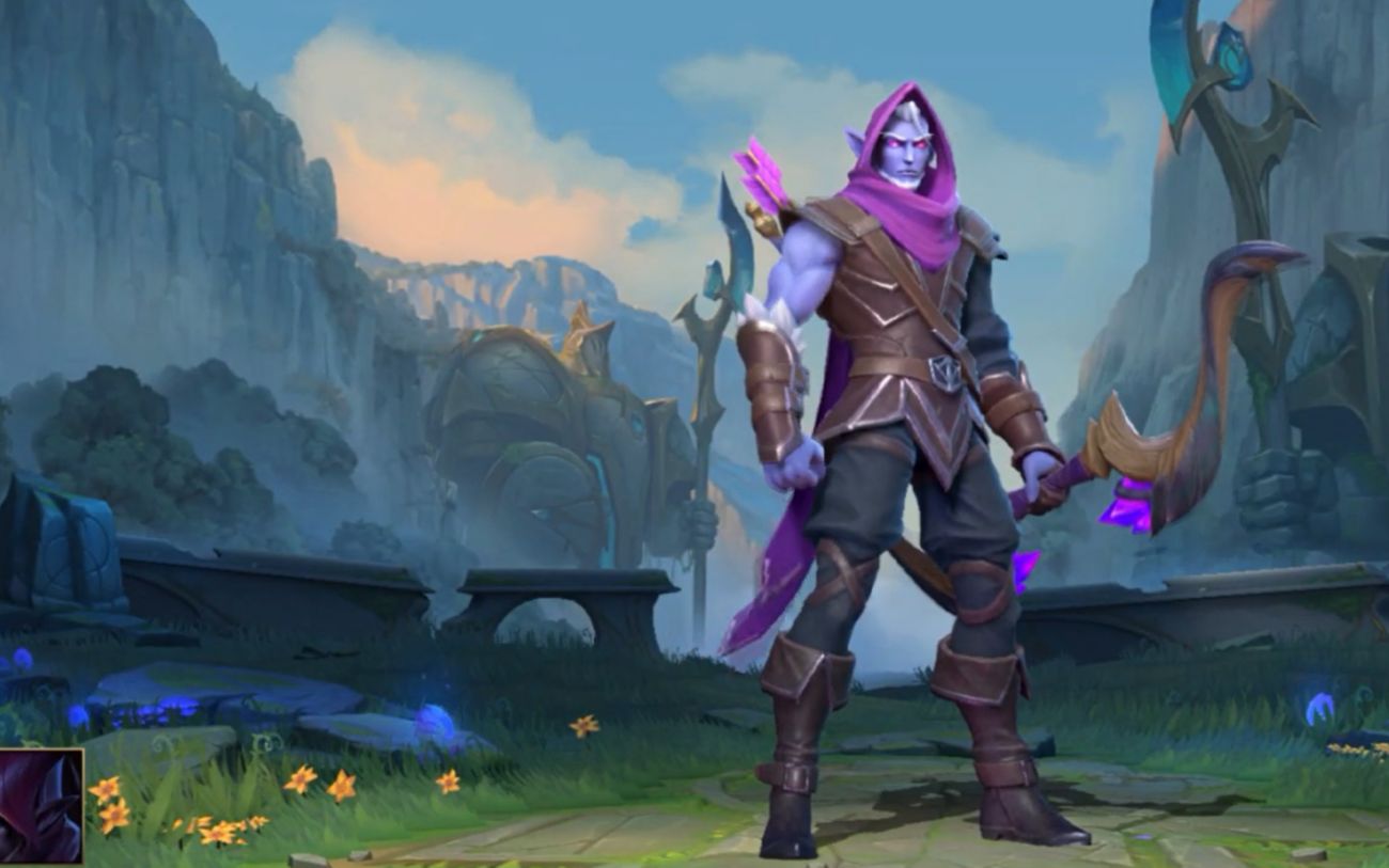 lol英雄联盟手游韦鲁斯迅箭皮肤视频swiftboltvarusskinspotlightwild