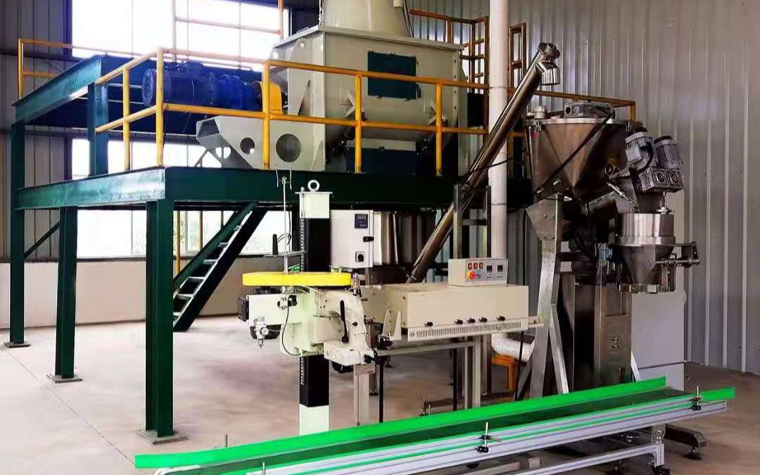 水溶肥生产设备现场实拍