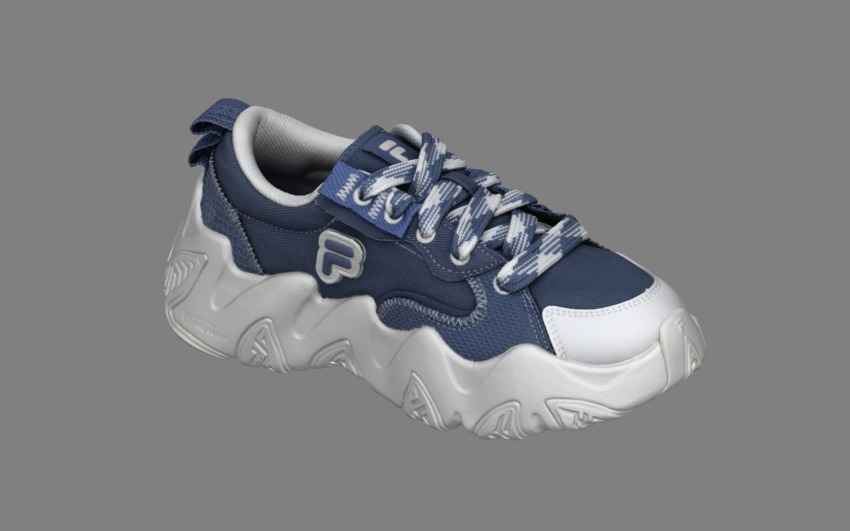 4小时我做好了一只毫米级精度的斐乐鞋子