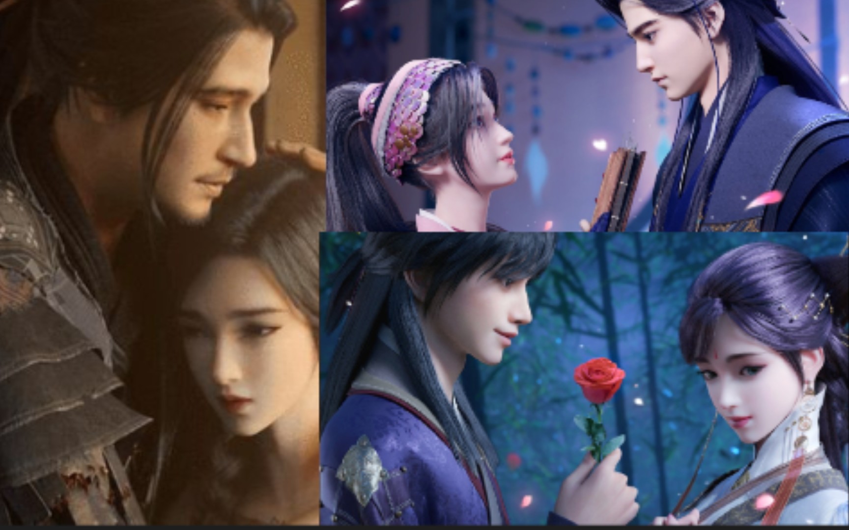 【眷思量】璎陌妈妈x殇爹 丽娘x小福哥哥 萧霁x灵犀 三对情侣撒糖混剪