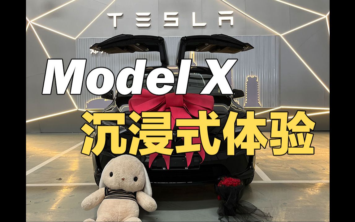 特斯拉 Model X 沉浸式体验哔哩哔哩bilibili