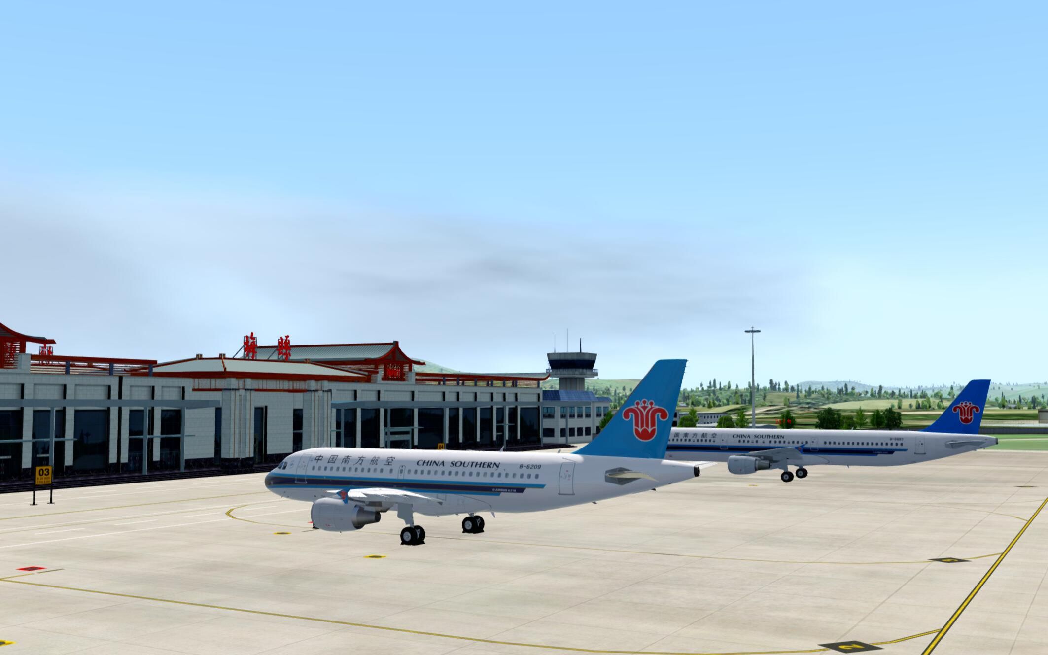 广东梅州机场图片