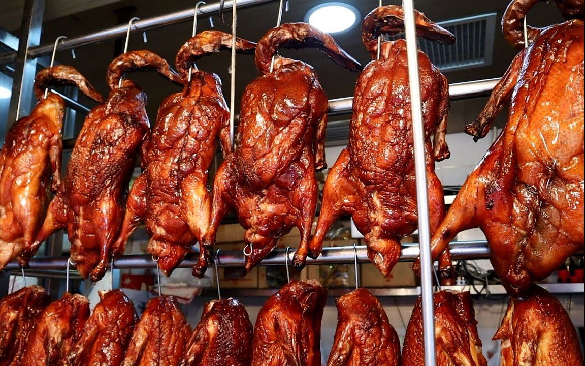 【香港街头美食】元朗的朗益烧味工房,顶级烧腊,烧鸭,烧得皮脆肉香