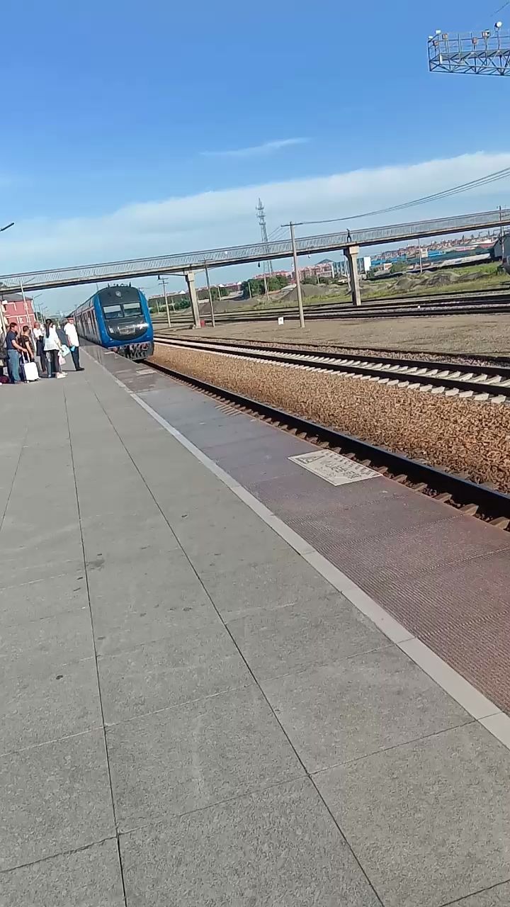 20190623df11g206205哈局佳段牵引客车k5148宝清佳木斯停靠福利屯站1