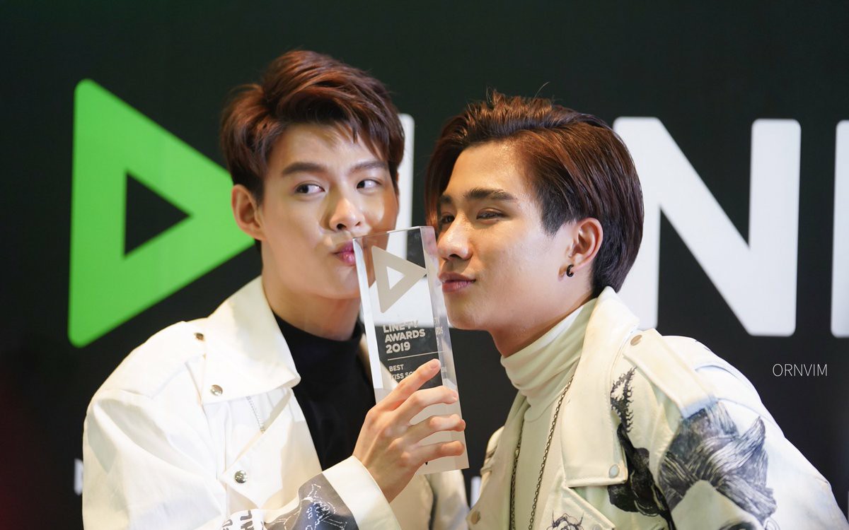 【不期而愛】恭喜perthsaint獲得linetv最佳kiss鏡頭