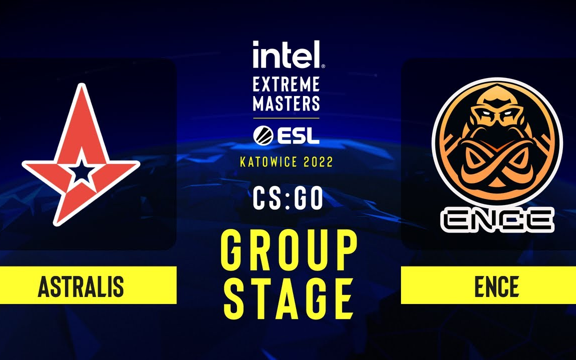 Astralis vs ENCE  IEM Katowice 2022  Group B  BO3电子竞技热门视频