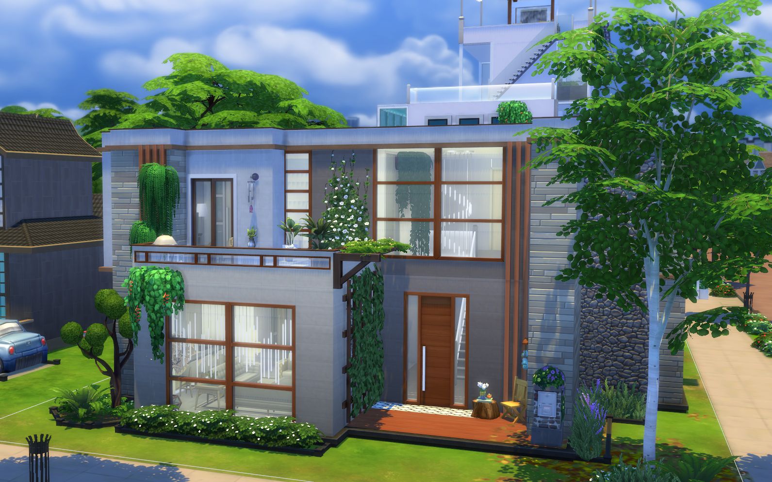 活动  thesims4【模拟人生4速建|nocc】两个男人的房子|定格