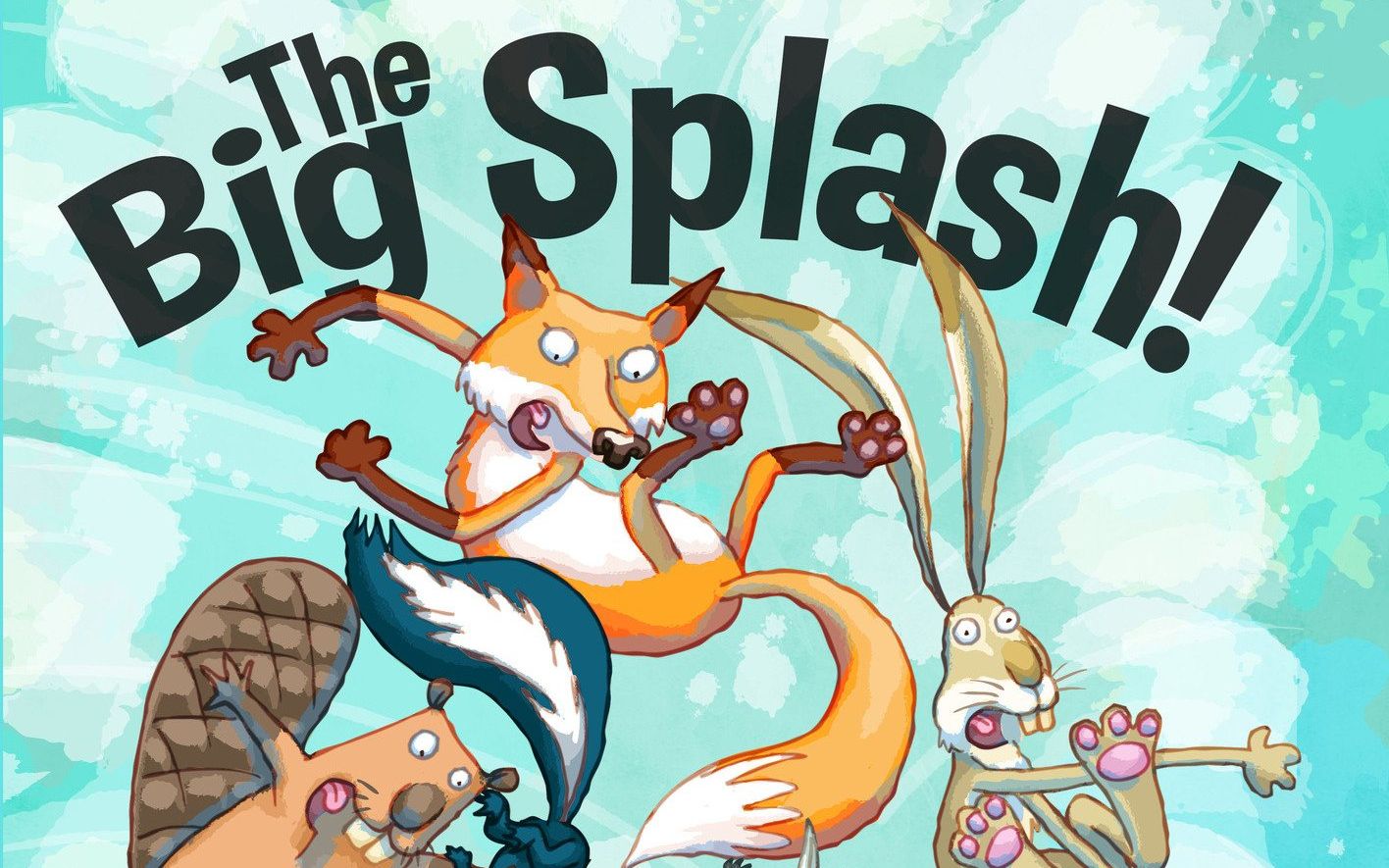 【英语】《大水花 the big splash!》儿童英语绘本故事