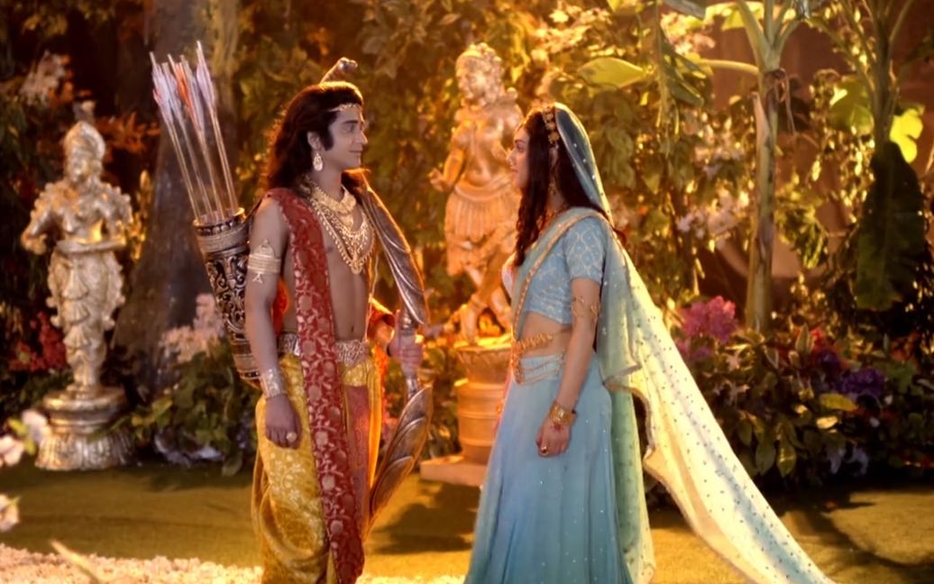 【拉妲奎师那】罗摩与悉多一见钟情