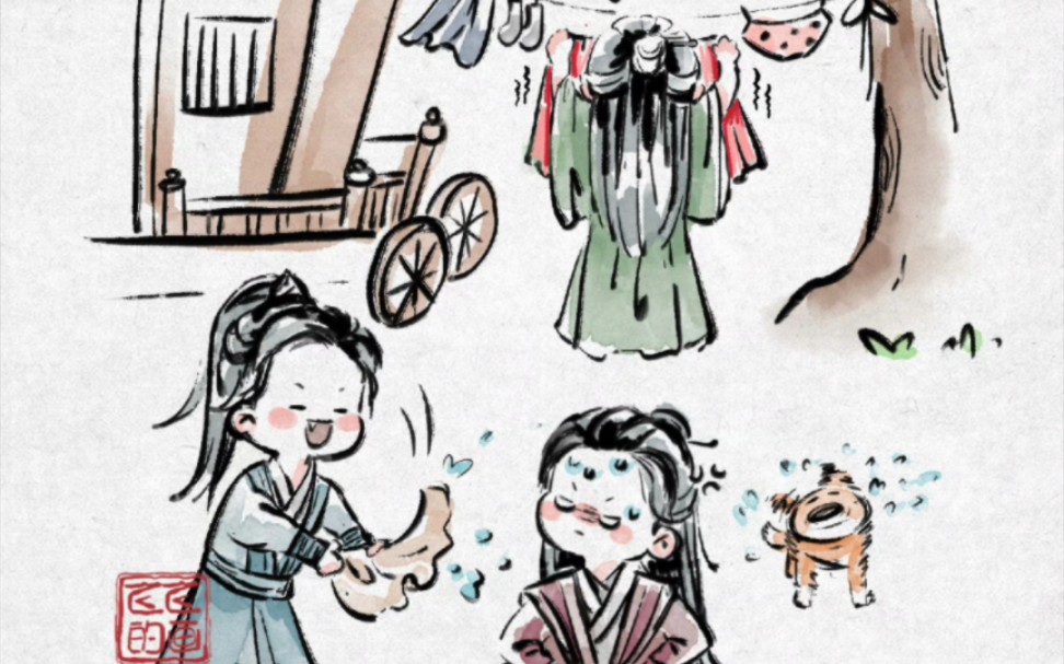 莲花楼三小只太可爱了吧!