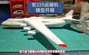 Video herunterladen: 安225运输机合金模型，比例1：200