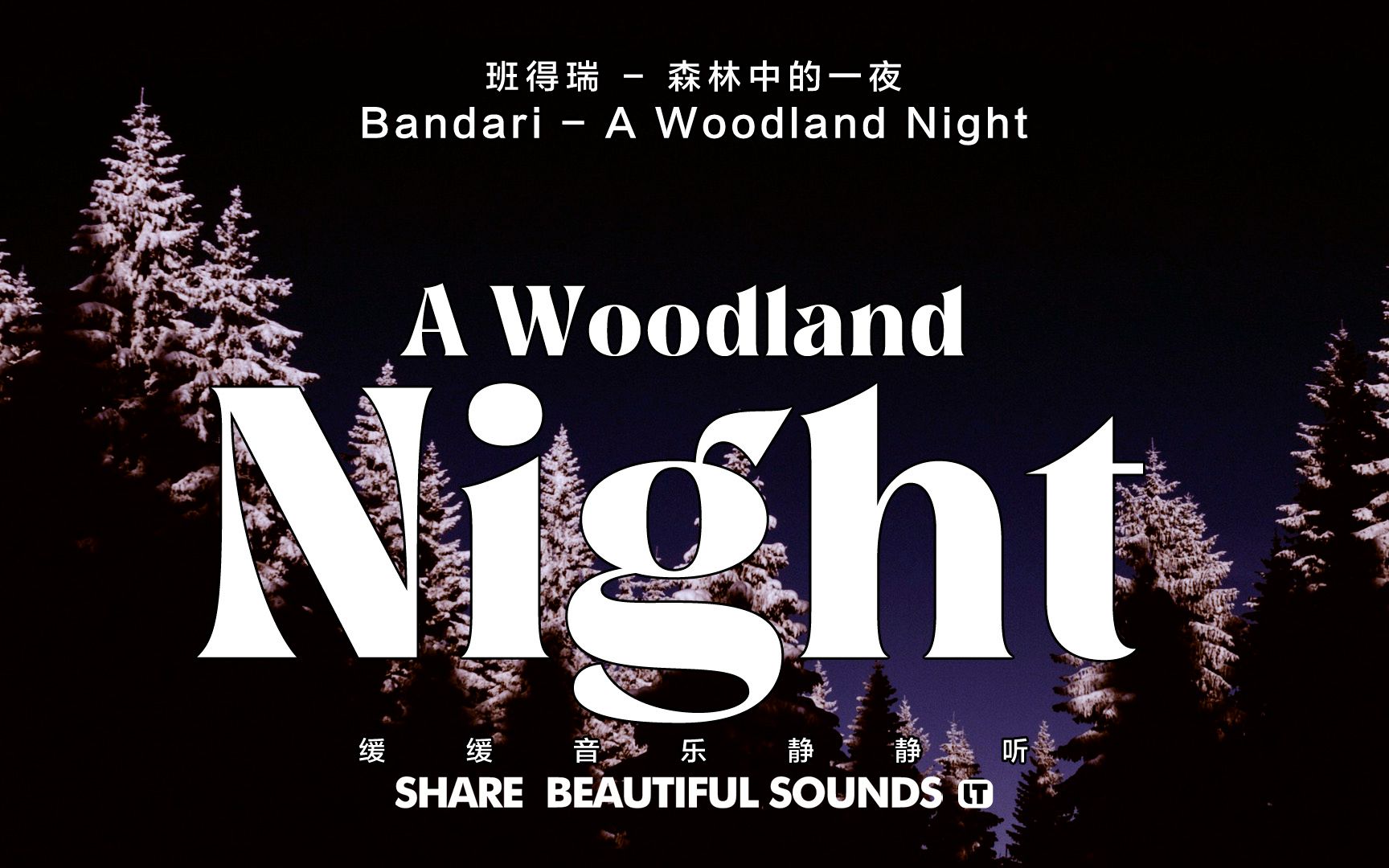 [图]Bandari- A Woodland Night班得瑞-森林中的一夜|缓缓音乐|静静听