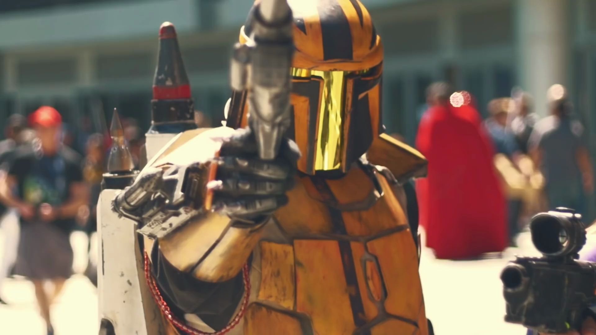 [图]【Star Wars】The Mandalorian！帅气曼达洛人酷炫撑场！完美诠释This is the Way！